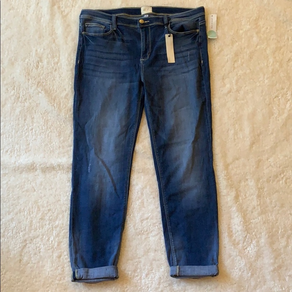 Crop jeans